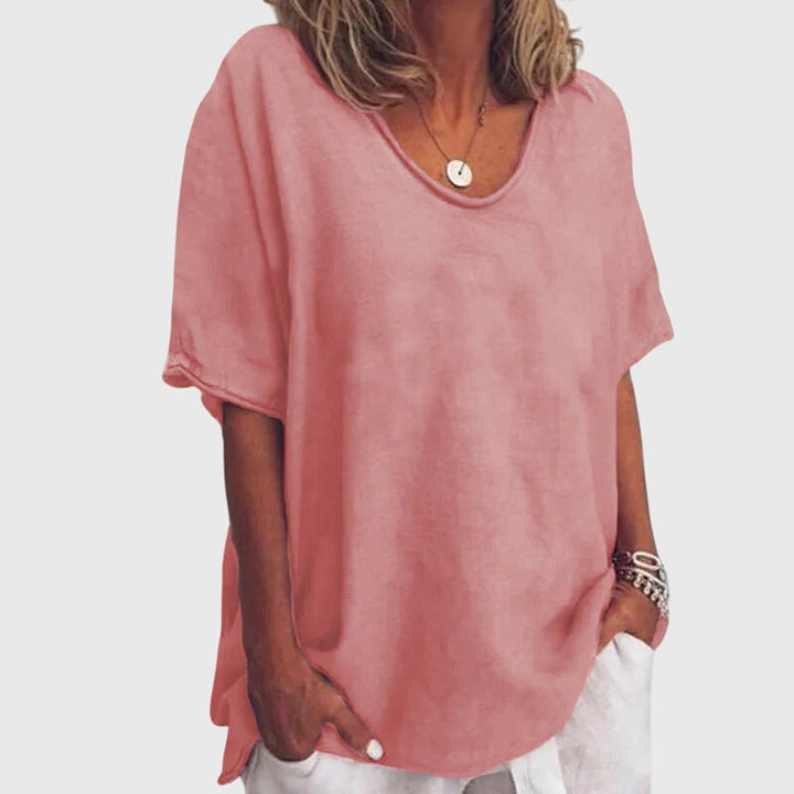 Jamie | Relaxed V-Neck Top