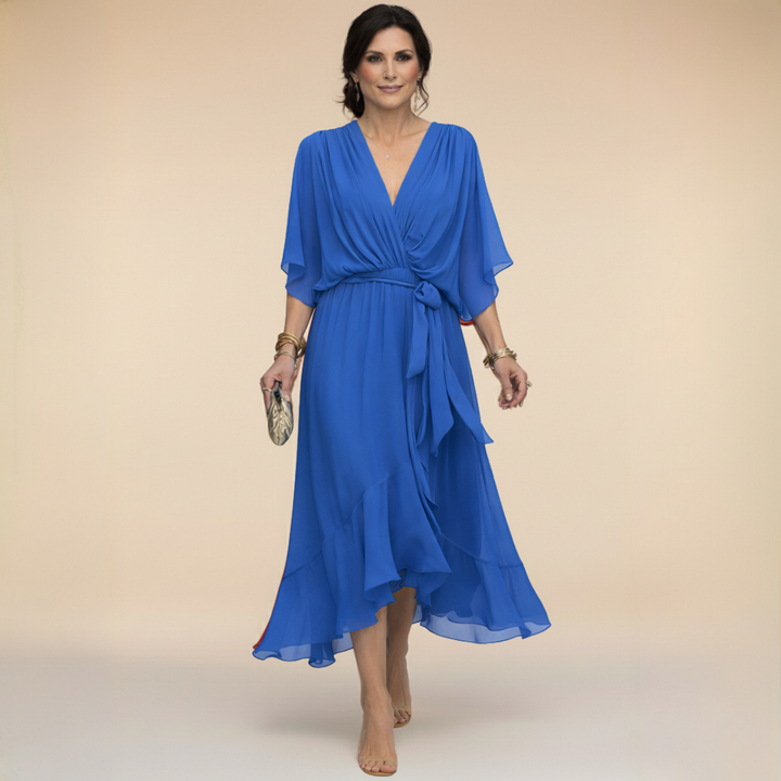 Gabriella | Flowy V-Neck Dress