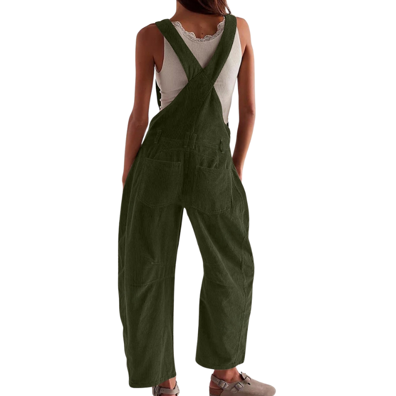 Ethel™ – Stylish Barrel Wide Leg Overall Jumpsuit