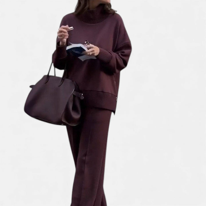 CARMINE™ | Premium Winter Knit Two-Piece Lounge Set