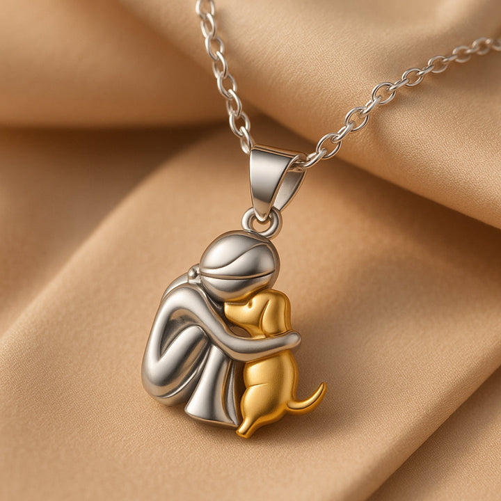 Hug Pendant Necklace