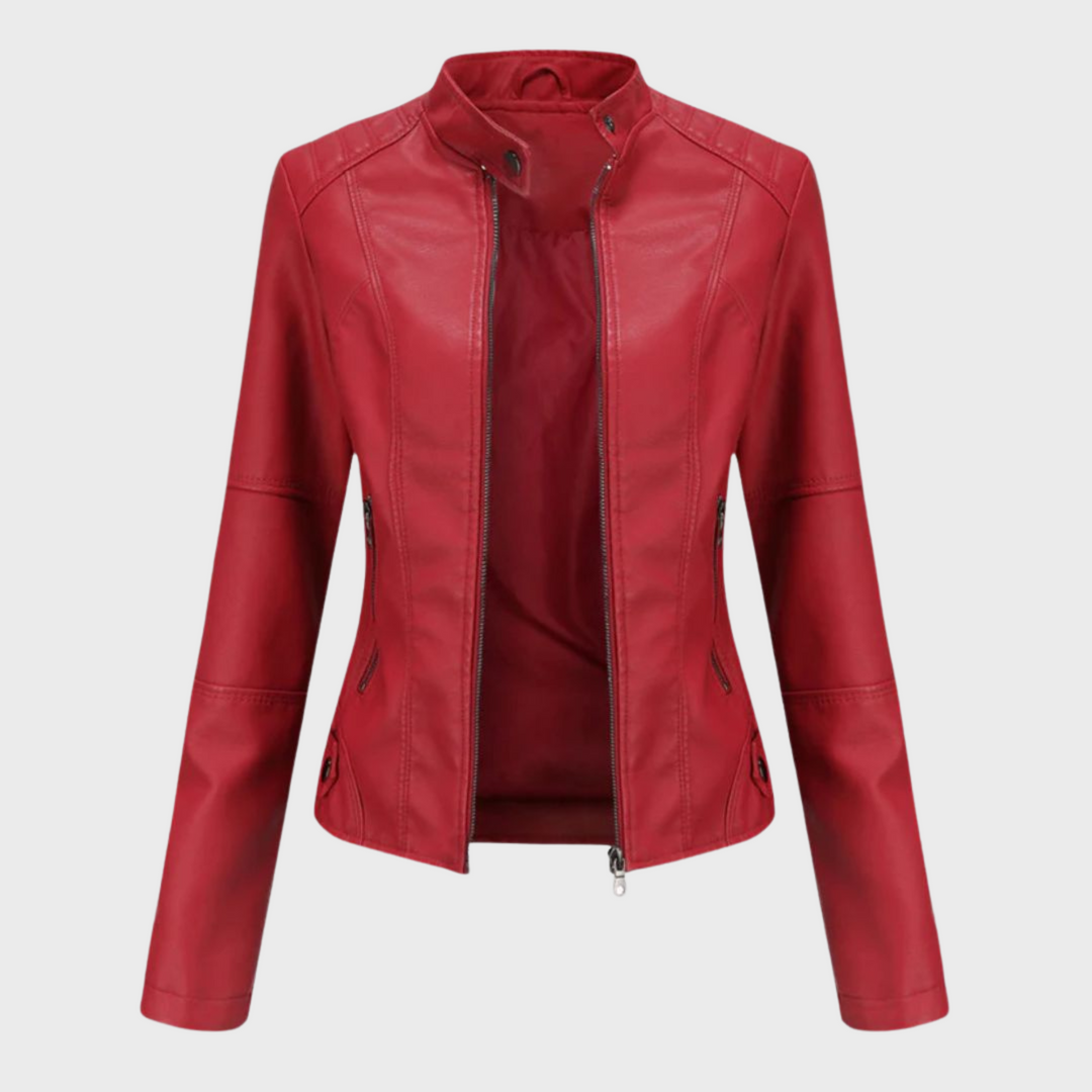 Sophia | Casual Leather Jacket