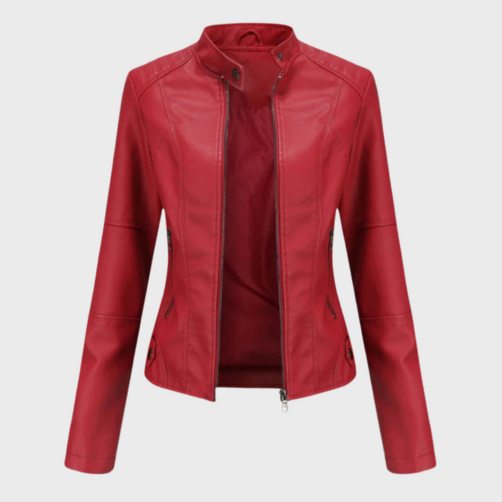 Sophia | Casual Leather Jacket