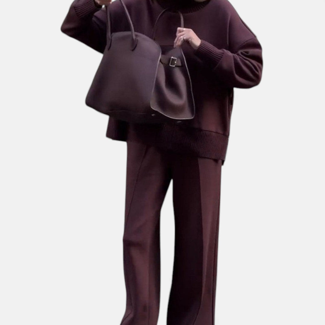 CARMINE™ | Premium Winter Knit Two-Piece Lounge Set