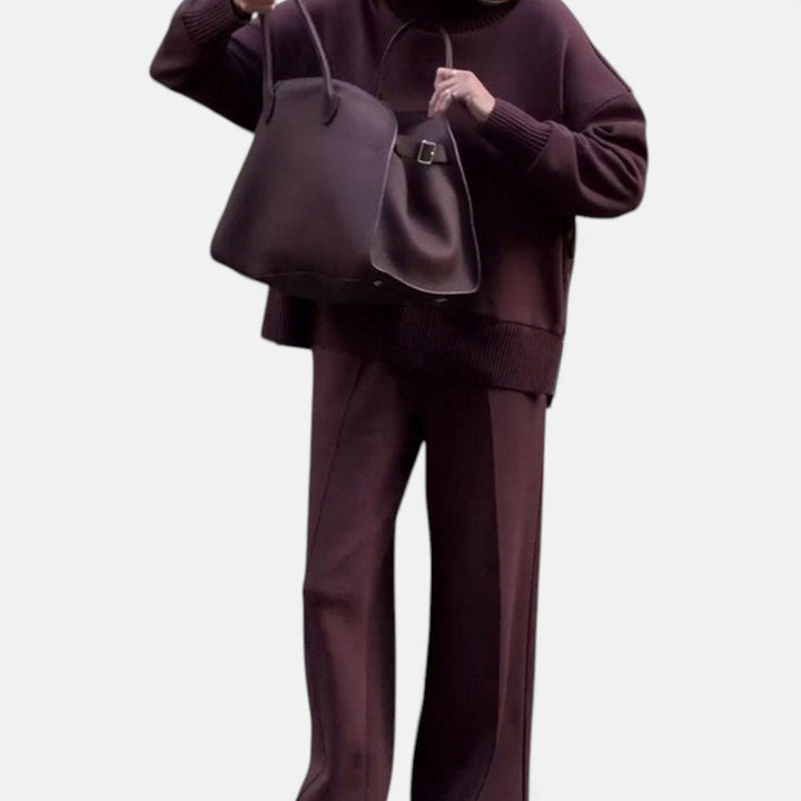 CARMINE™ | Premium Winter Knit Two-Piece Lounge Set