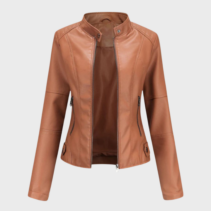 Sophia | Casual Leather Jacket