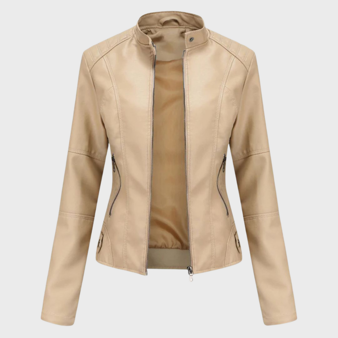 Sophia | Casual Leather Jacket