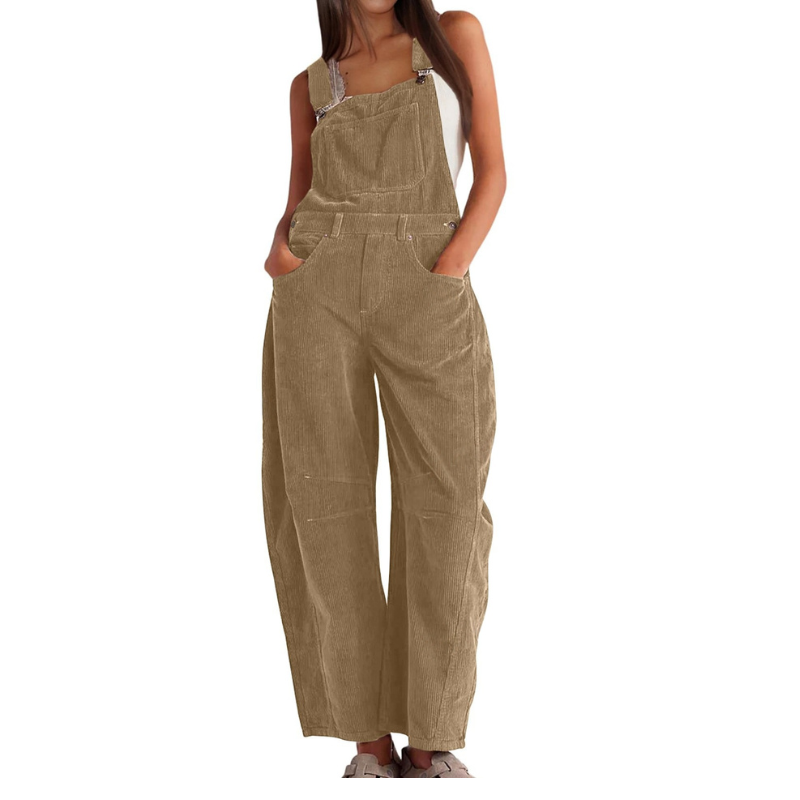ROSALYN™ | Effortless Wide Leg Overalls Jumpsuit