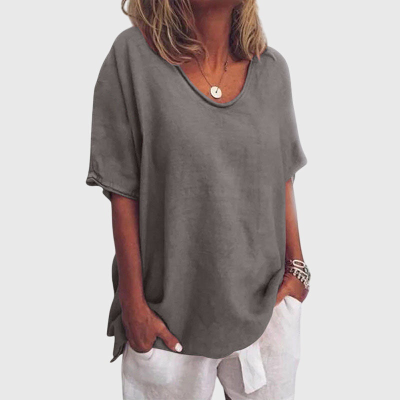 Jamie | Relaxed V-Neck Top