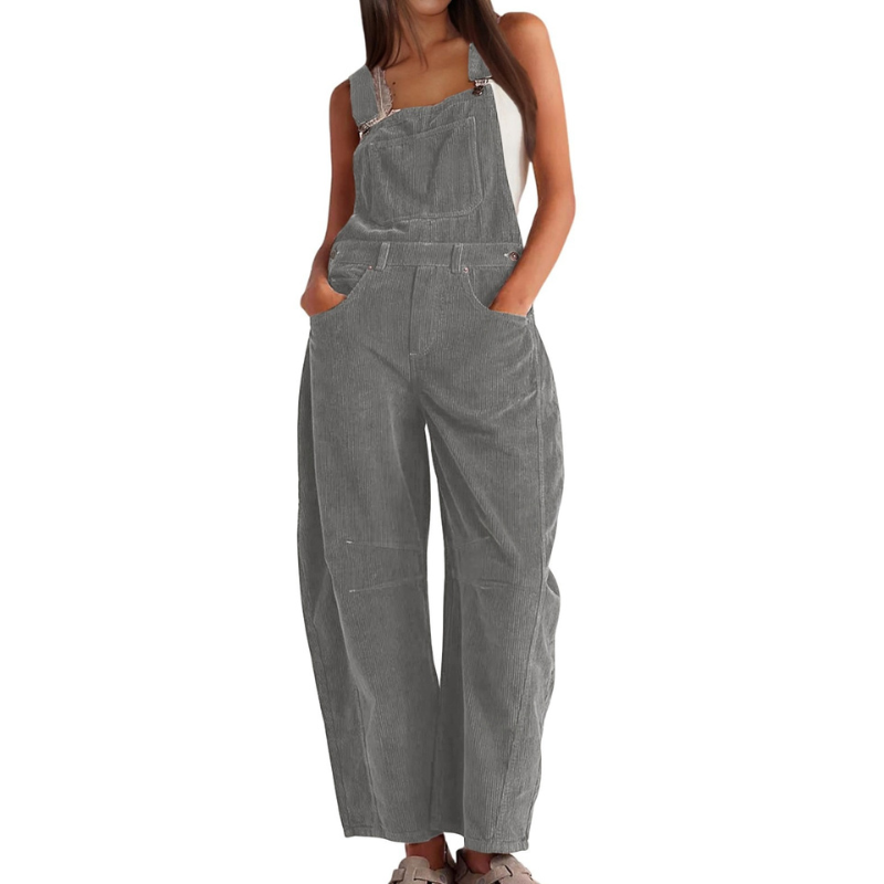 Ethel™ – Stylish Barrel Wide Leg Overall Jumpsuit