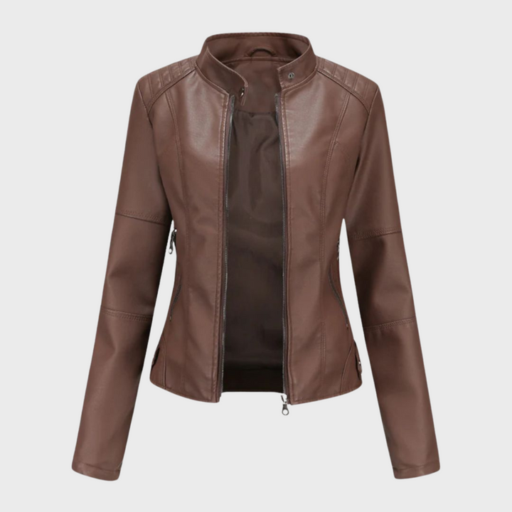 Sophia | Casual Leather Jacket