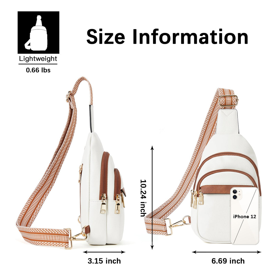 Aurora - Beige Street Casual Trapeze Sling Bag