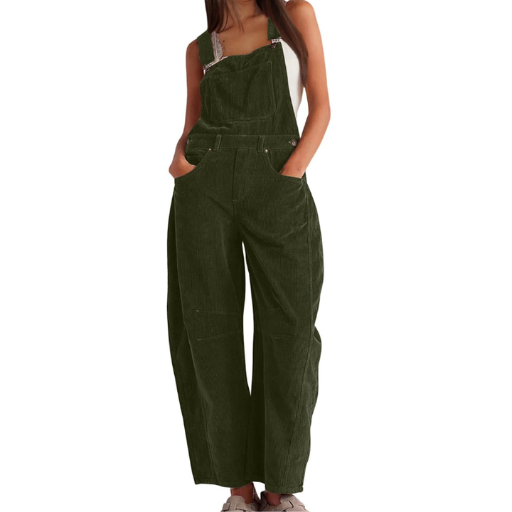 Ethel™ – Stylish Barrel Wide Leg Overall Jumpsuit