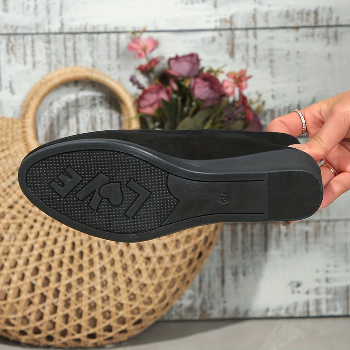 Sarah | Wedge Ballerina Flat