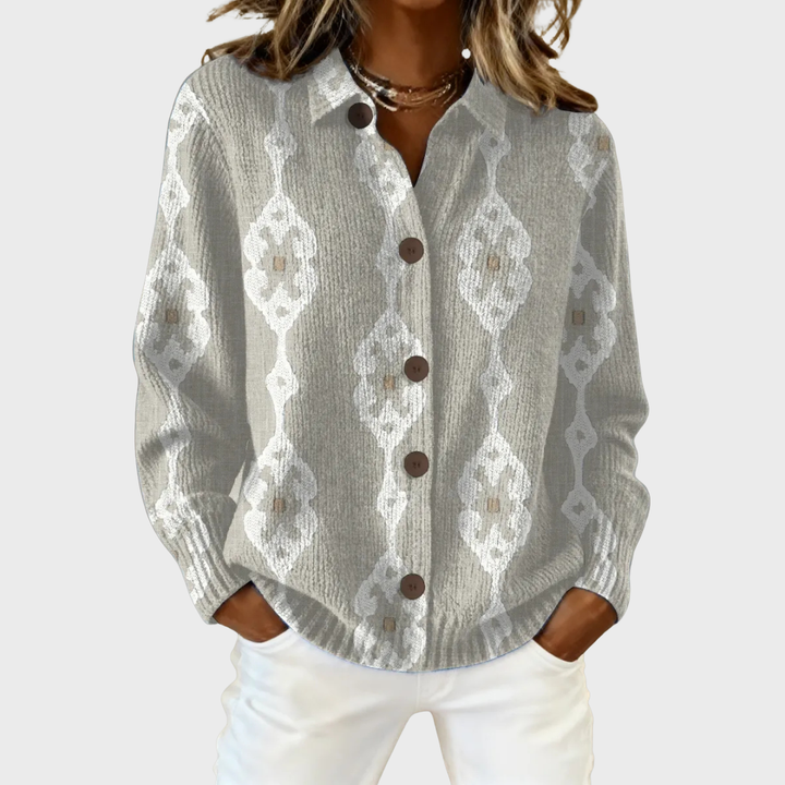 Blair | Artistic Print Cardigan