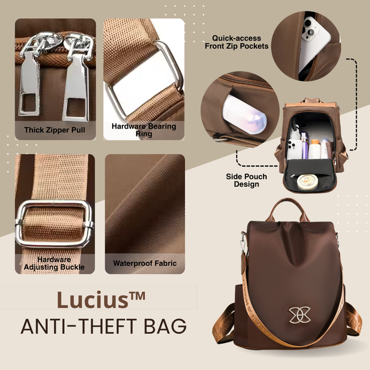 Lucius™ Anti-Theft Bag