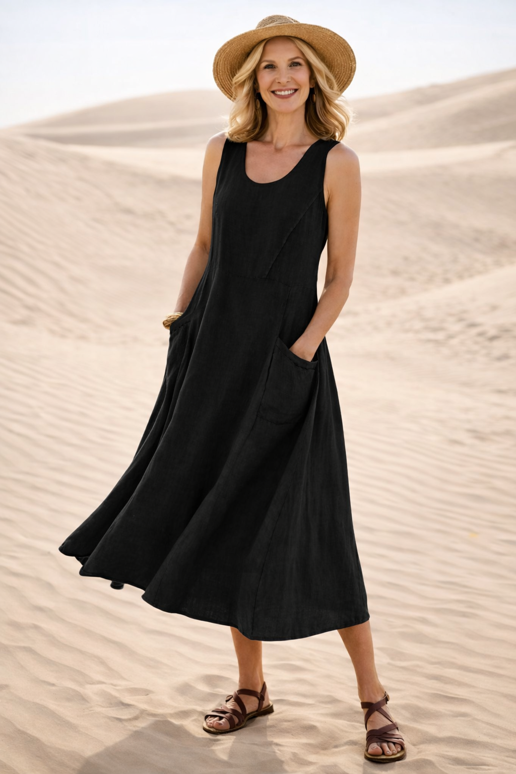 Luna | A-Line Midi Dress