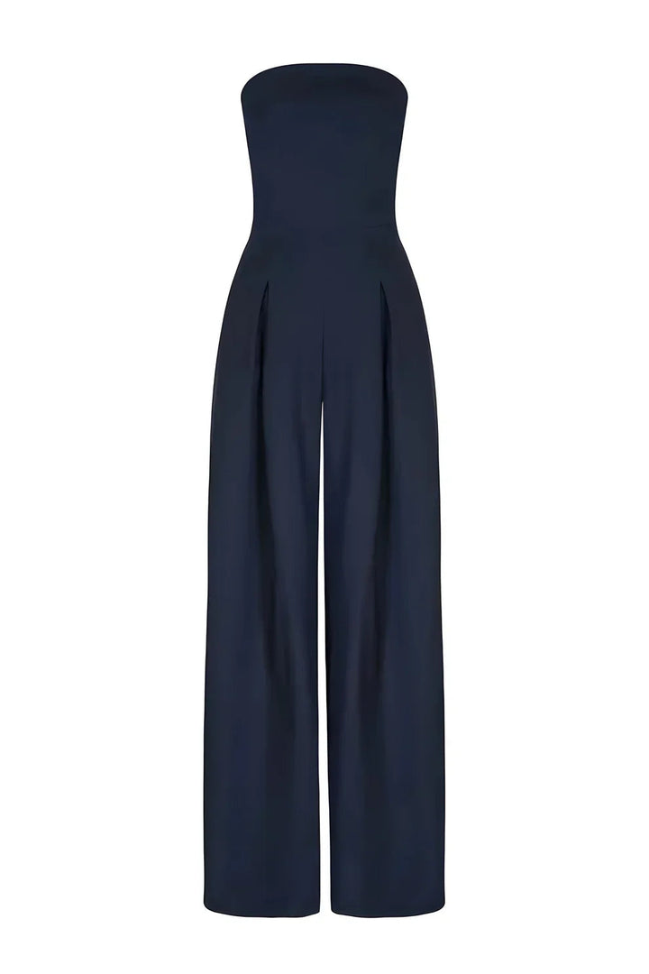 Élise | Strapless Wide-Leg Jumpsuit