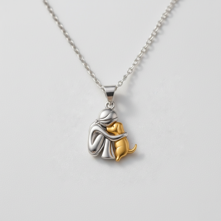 Hug Pendant Necklace