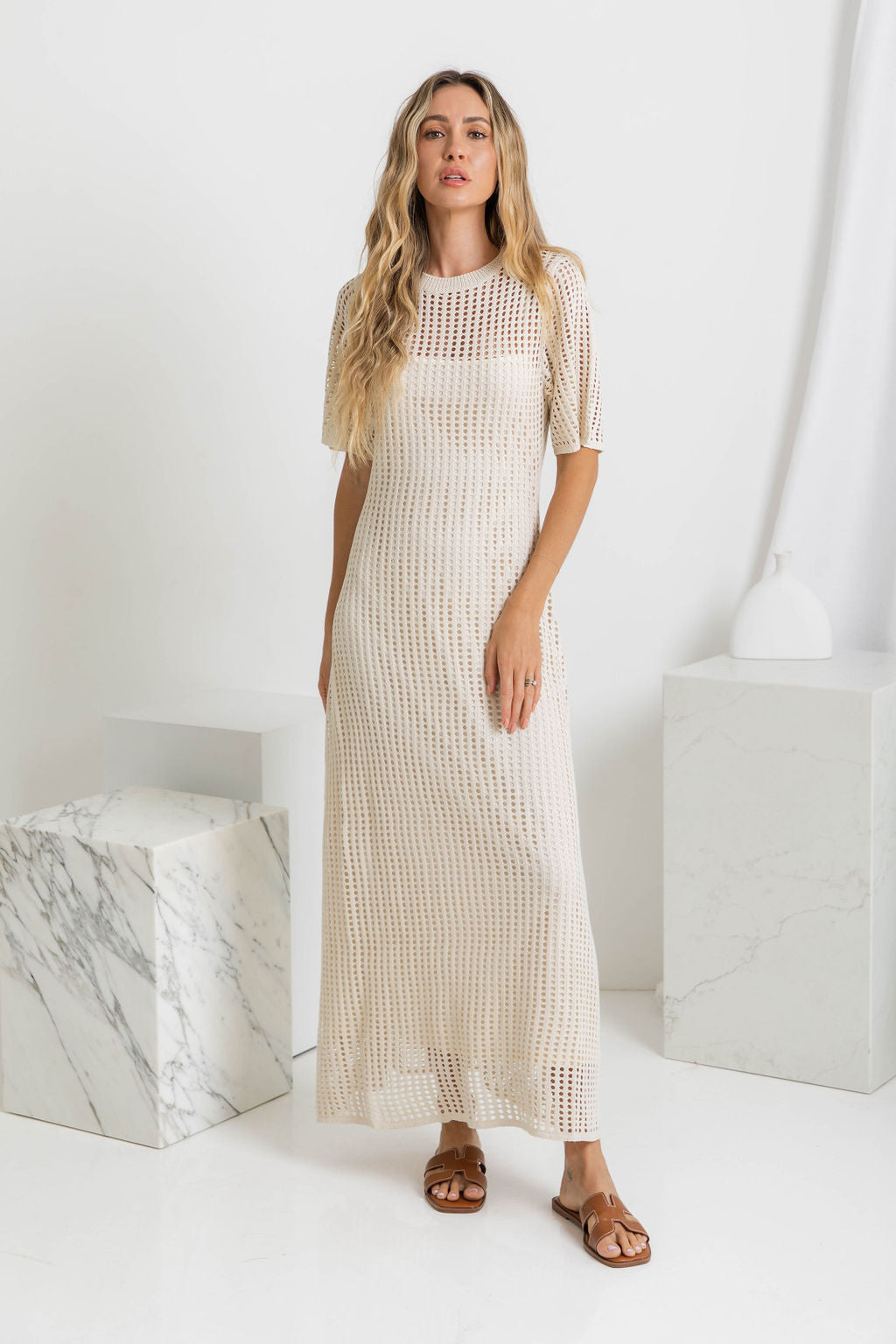 Airlie | Crochet Maxi Dress