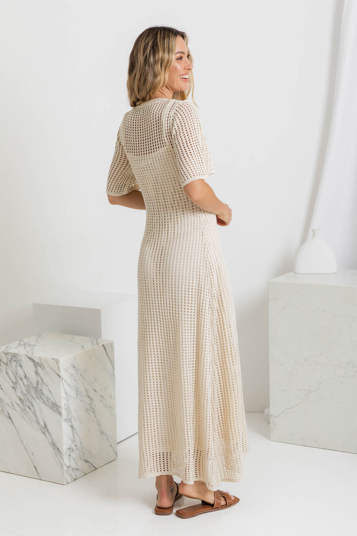 Airlie | Crochet Maxi Dress