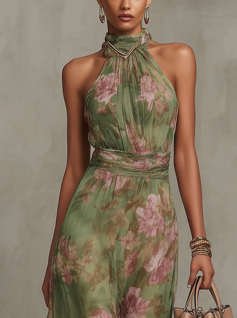 Sofie | Elegant Floral Summer Dress
