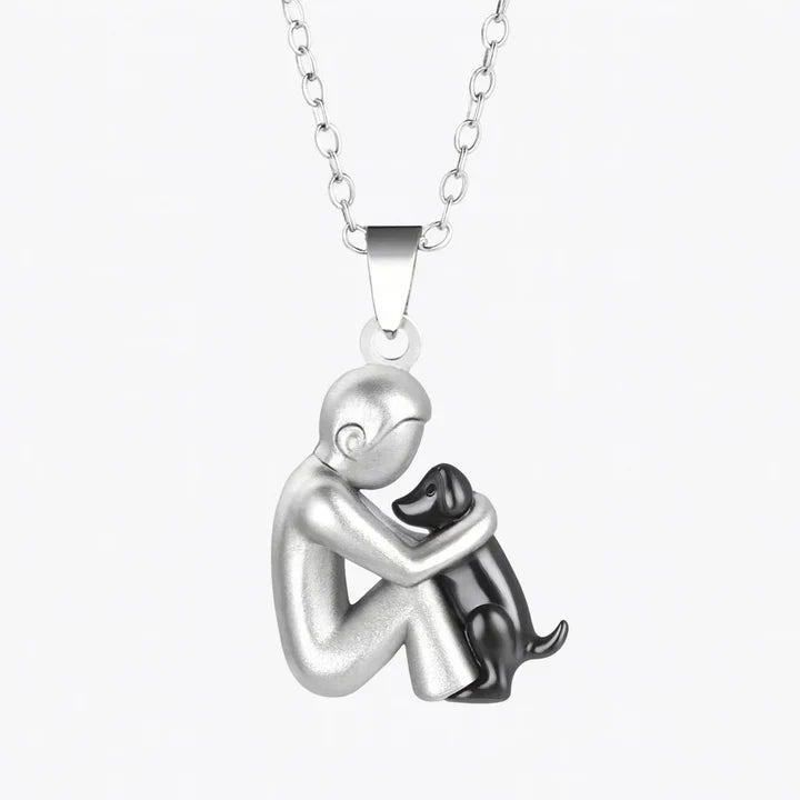 Hug Pendant Necklace