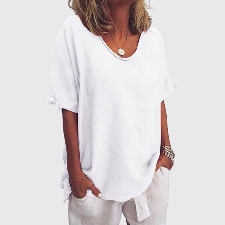 Jamie | Relaxed V-Neck Top