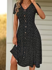Fayline - Dotted Midi Dress