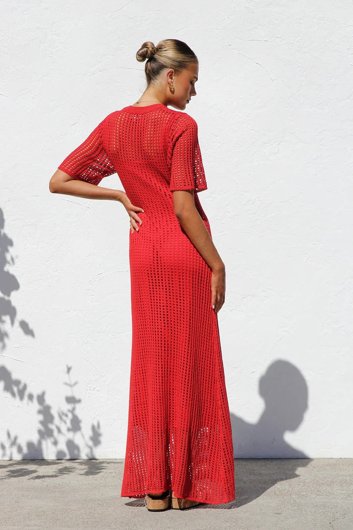 Airlie | Crochet Maxi Dress