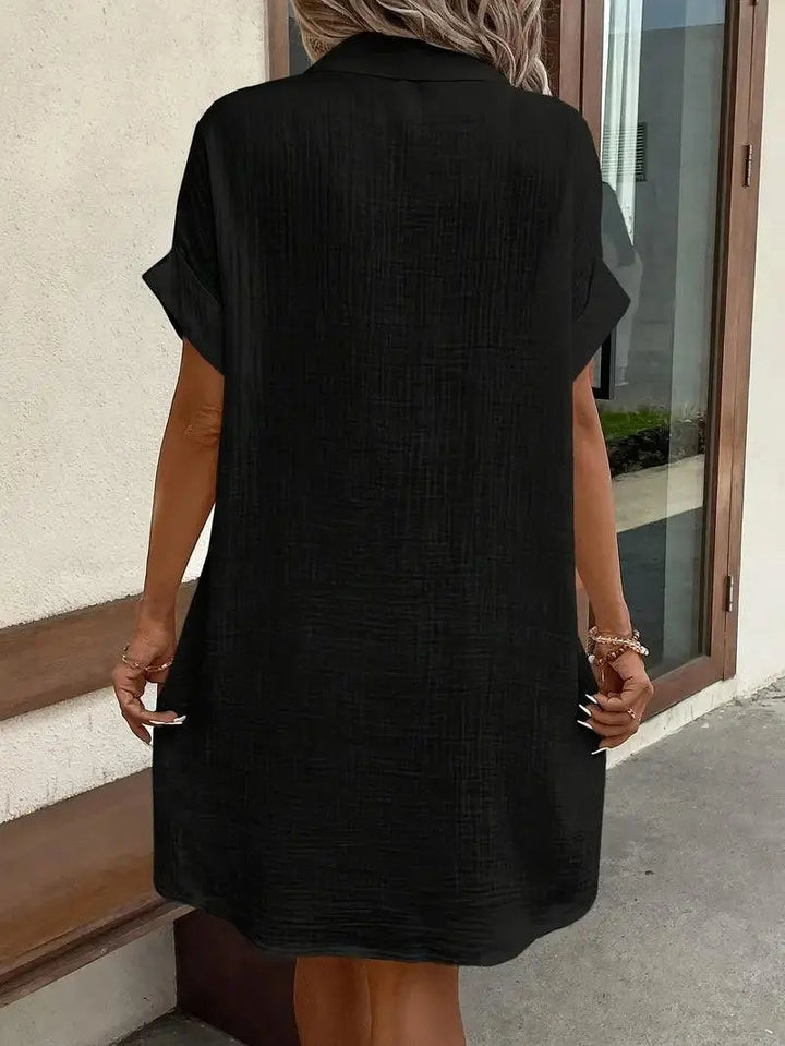 Sharon | Minimalist Shirt Dress